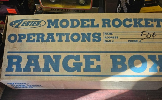 ESTES MODEL ROCKET OPERATIONS RANGE BOX
