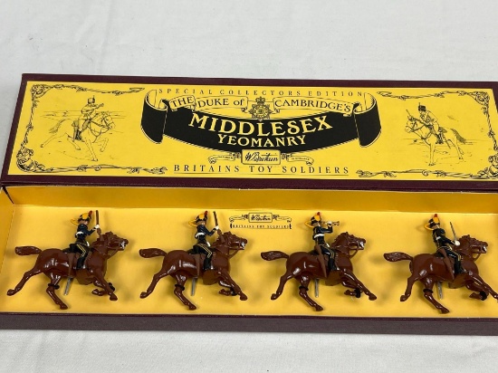 BRITAINS MIDDLESEX YEOMANRY TOY SOLDIERS