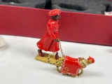 BRITAINS INDIA HUNTING CHEETAHS TOY SOLDIERS