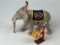 BRITAINS CIRCUS ELEPHANT AND PARADE CLOWN