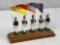 MARTIN RITCHIE USMC COLOR GUARD ON STAND