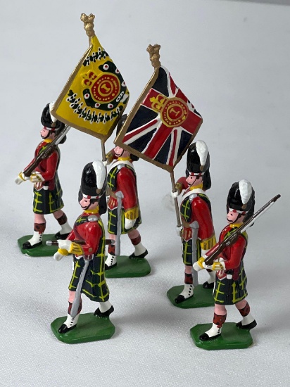 DUCAL GORDON HIGHLANDER COLOR PARTY