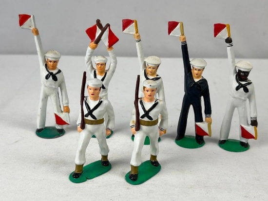 BARCLAY/BURLEY LARGE PAINTED SAILORS