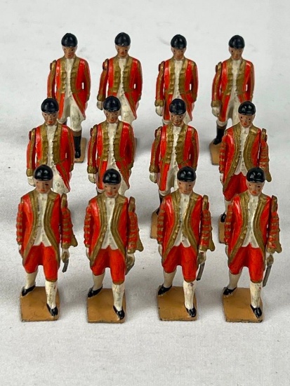 VINTAGE BRITAINS ATTENDANTS TO THE STATE COACH