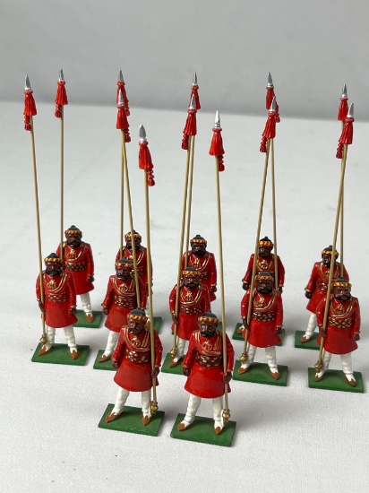 BRITAINS LOT CEREMONIAL GUARDS STATE ELEPHANTS