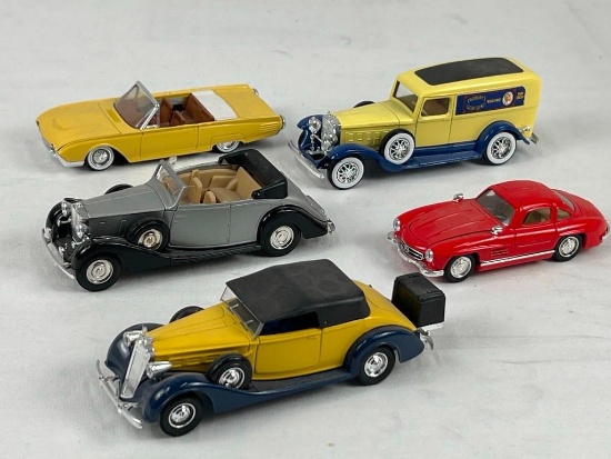 VINTAGE SOLIDO DIE CAST CAR GROUPING