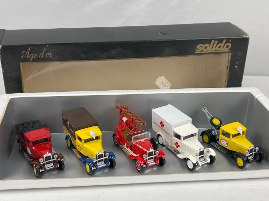VINTAGE SOLIDO CARS NEW IN BOX
