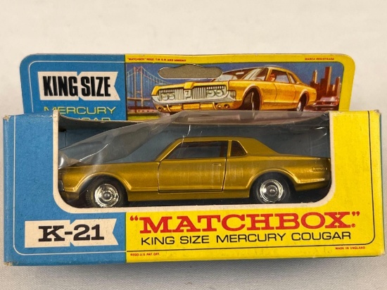 VINTAGE MATCHBOX KING SIZE MERCURY COUGAR