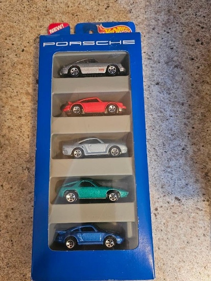 HOT WHEELS PORSCHE 5 PACK