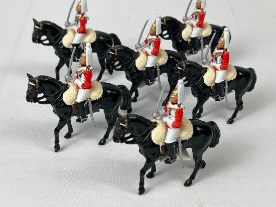 BRITAINS MOUNTED LIFE GUARD FIGURES