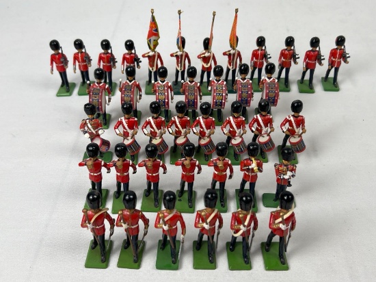 BRITAINS MIXED LOT SCOTS GUARD & TROOPING THE COLOUR