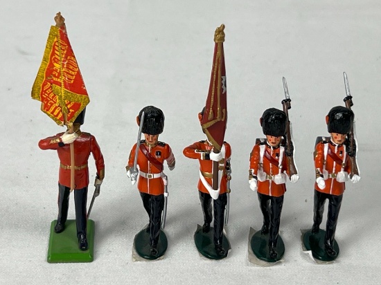 BRITAINS COLDSTREAM GUARD COLOR PARTY AND MORE