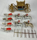 BRITAINS CORONATION COACH AND HORSES