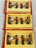 BRITAINS SCOT GUARD DRUM AND BUGLE SETS