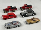 VINTAGE SOLIDO AND CORGI DIE CAST CARS
