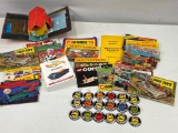 HOT WHEELS COLLECTORS BUTTONS AND EPHEMERA