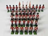 BRITAINS MIXED LOT SCOTS GUARD & TROOPING THE COLOUR
