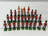 BRITAINS MIXED LOT SCOTS COLOR PARTY AND SCOTS GUARD