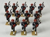 LOT OF BRITAINS BAGPIPE PLAYERS