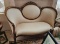 VINTAGE ROSEBACK LOVE SEAT