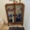 1900 OAK CHINA DISPLAY CASE