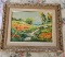 OIL ON CANVAS - MINATURE POPPIES