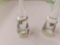 TWO 14K WHITE GOLD AND DIAMOND RINGS