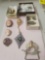 9 SETS OF BROOCHES AND PINS