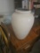 TALL OFF WHITE CERAMIC VASE