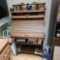 SMALL OAK ROLL TOP DESK
