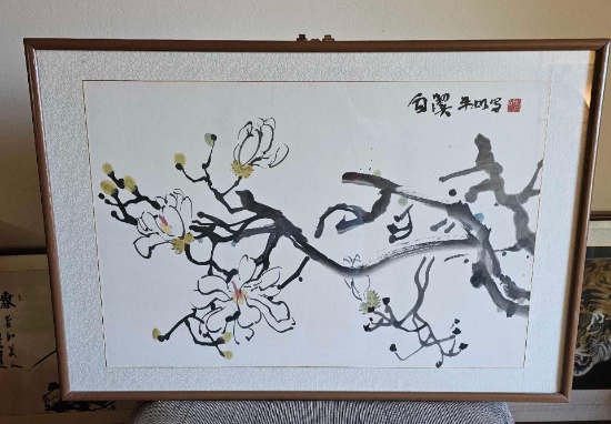 CHINESE INK WASH PAINTING - BRANCHES