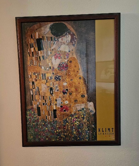 ART NOUVEAU KLIMT LEBAISER PRINT THE KISS