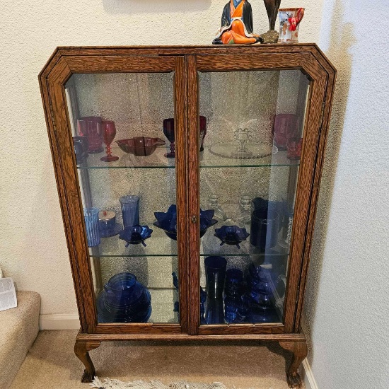 GLASSWARE AND KNICK-KNACKS