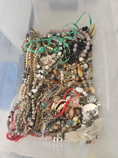 BIN OF NECKLACES