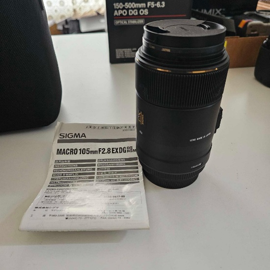 SIGMA MACRO 105MM DIGITAL CAMERA LENS