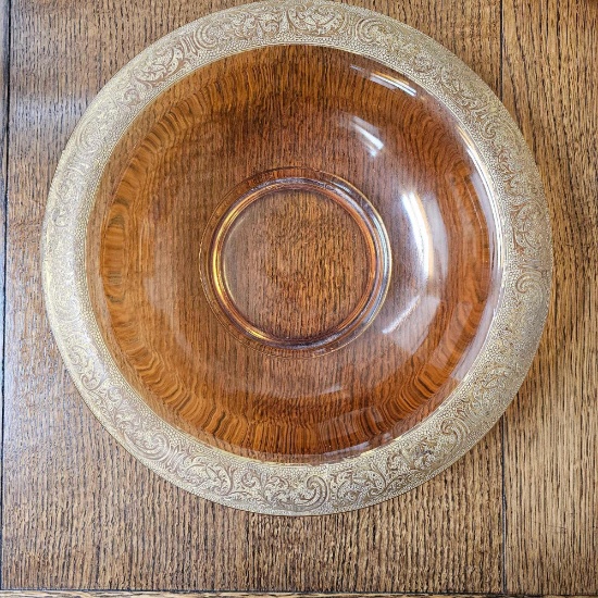 FOSTERIA VESPER RIMMED DEPRESSION GLASS