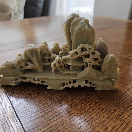 CHINESE SOAPSTONE CARVING