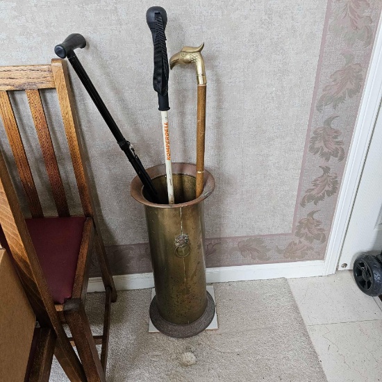 COPPER UMBRELLA STAND