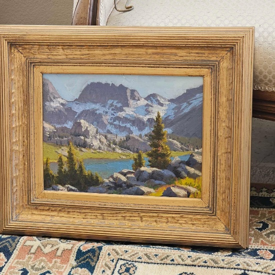 ORIGINAL OIL ON PANEL