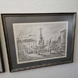 TYLER DAVIDSON FOUNTAIN PENCIL ART