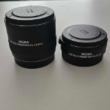 2 SIGMA CAMERA LENSES