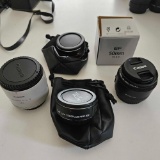 4 CANON DIGITAL LENSES