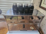 VINTAGE KRESTLINE SPECO COMBO BREADBOX & CANNISTER