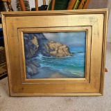 ORIGINAL PASTEL - THE MONTERA COAST