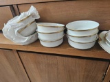 MIXED LOT OF GOLD TRIMMED CHINA