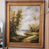 OIL ON CANVAS - MORNING LIGHT