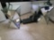 GEOMETRIC MIRRORED END TABLES
