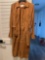 GOAT SUEDE BELTED DRESS