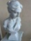 OUTDOOR WOMAN BUST DECOR