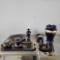 22k PORCELAINE LIMOGES TRAY SET